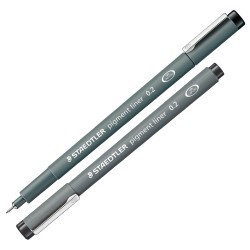PENNARELLO PIGMENT LINER 308 NERO 0,2MM STAEDTLER