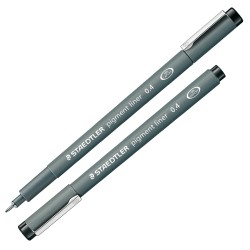 PENNARELLO PIGMENT LINER 308 NERO 0,4MM STAEDTLER