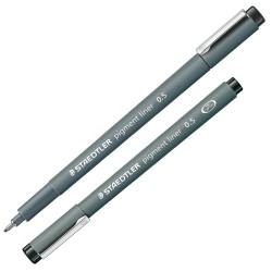 PENNARELLO PIGMENT LINER 308 NERO 0,5MM STAEDTLER