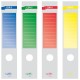 BUSTA 10 COPRIDORSO CDR-S CARTA ADESIVA BLU 7X34,5CM SEI ROTA