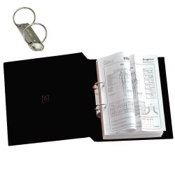 RACCOGLITORE STELVIO 25 A4 2R NERO 22X30CM SEI ROTA