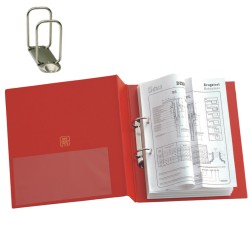 RACCOGLITORE STELVIO 65 A4 2Q ROSSO 22X30CM SEI ROTA