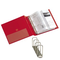 RACCOGLITORE STELVIO 65 A4 4Q ROSSO 22X30CM SEI ROTA
