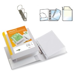RACCOGLITORE STELVIO TI 30 A5 3D 15X21CM BIANCO PERSONALIZZABILE SEI ROTA