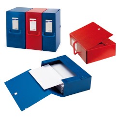 SCATOLA ARCHIVIO BIG 120 250X350MM BLU C/MANIGLIA SEI ROTA