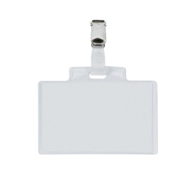 100 PORTANOME PASS 3E 9,5X6CM C/CLIP IN METALLO SEI ROTA