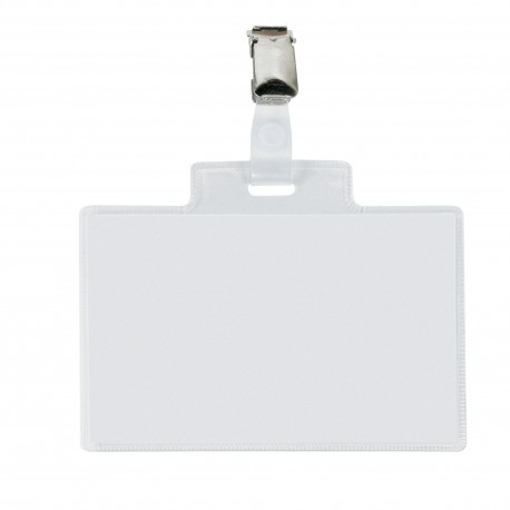 100 PORTANOME PASS 4E 11X7CM C/CLIP IN METALLO SEI ROTA