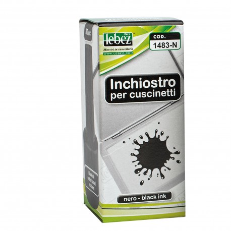 INCHIOSTRO NERO 30ML ART.1483 S/OLIO X CUSCINETTI LEBEZ